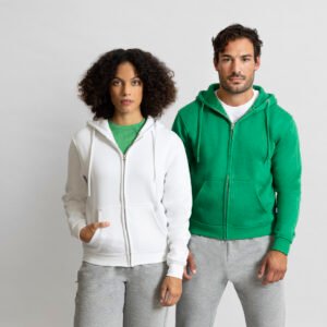 Felpa con Cappuccio Adulto + Zip Walder